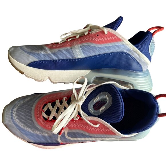 Nike Air Max 2090 USA Sneakers Sz 10 Mens Red White Blue Olympics Commemorative - Picture 3 of 10